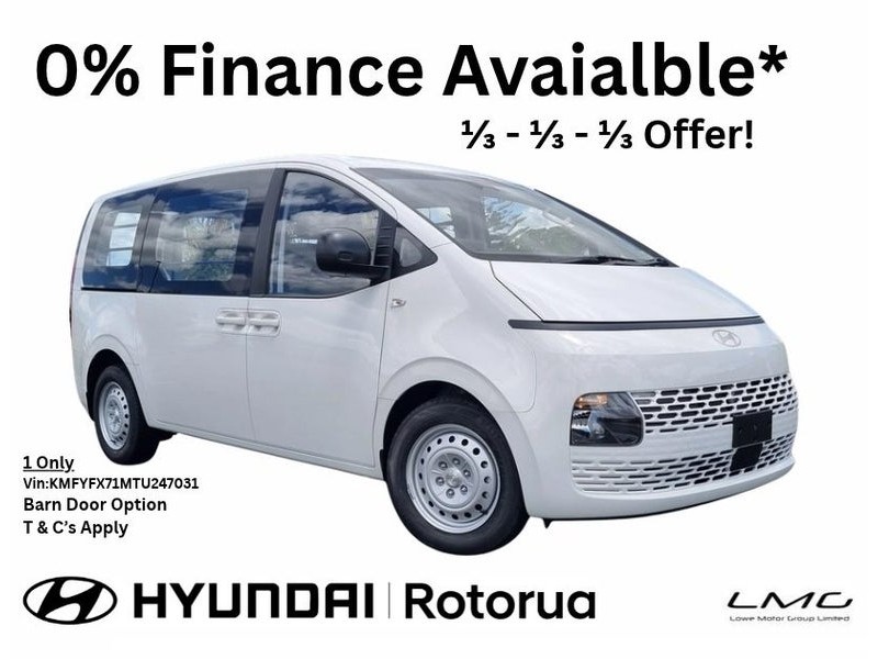 2026 Hyundai Staria Load
