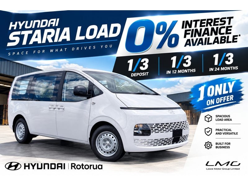 2026 Hyundai Staria Load
