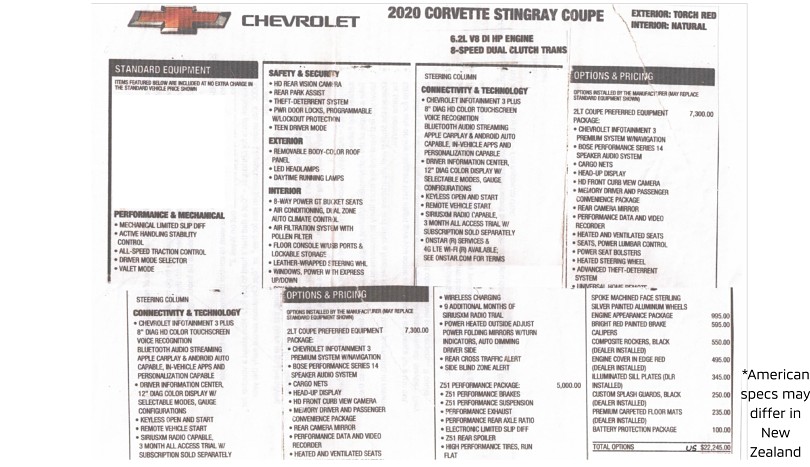 2020 Chevrolet Corvette 16