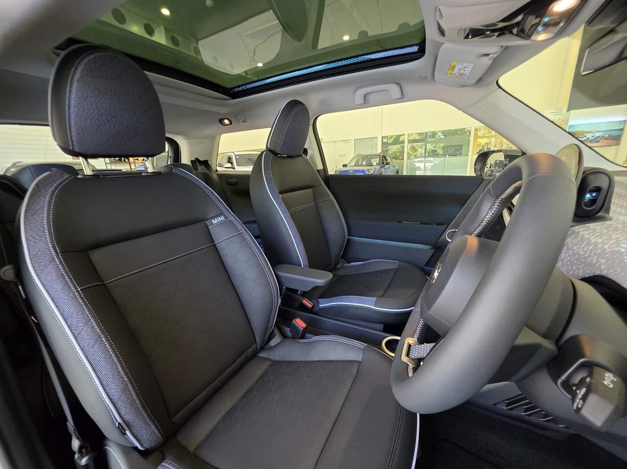 MINI Cooper E Salt and Pepper Edition