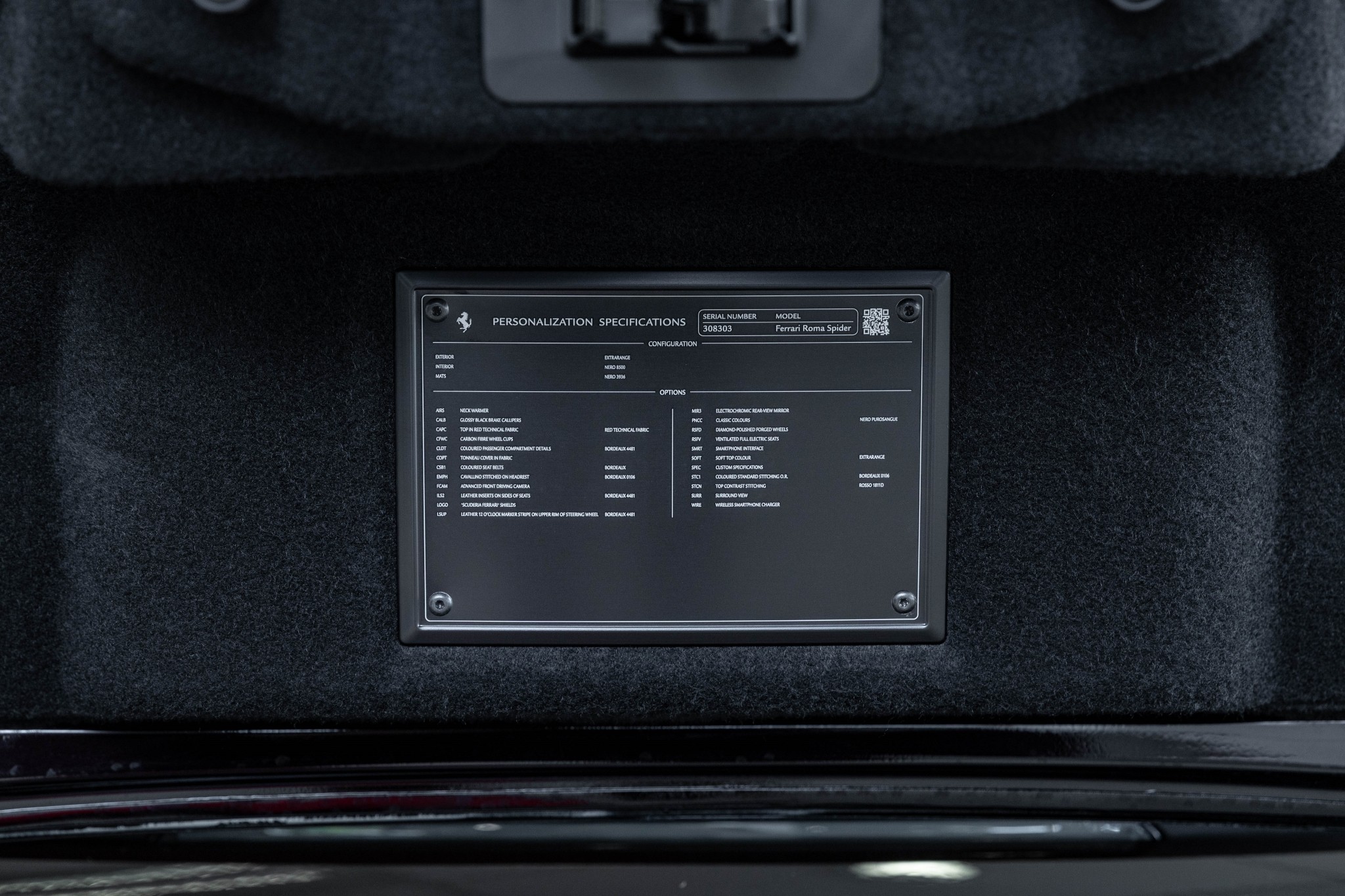 Ferrari spider F169 ROMA