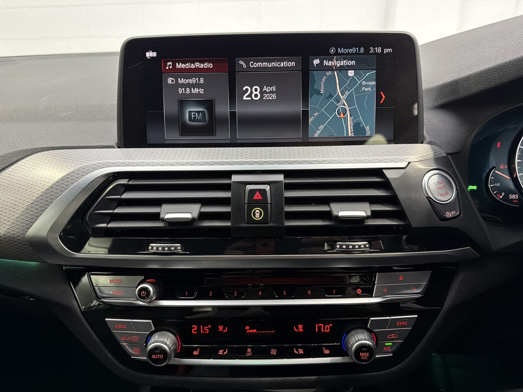 BMW X3 X30i 2.0Pt/4Wd/8At